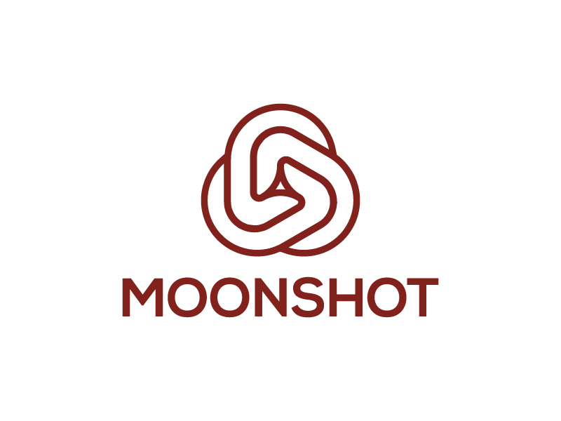 Moonshot logo design by sakarep