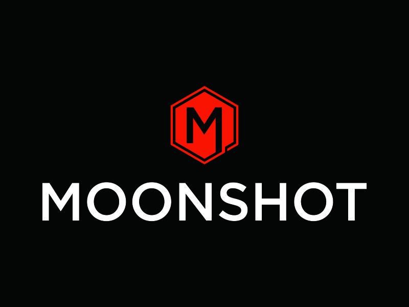 Moonshot logo design by BintangDesign