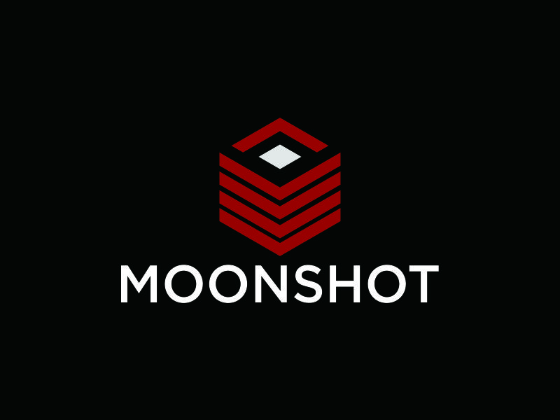 Moonshot logo design by BintangDesign