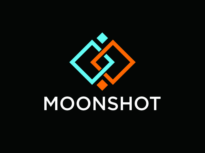 Moonshot logo design by BintangDesign