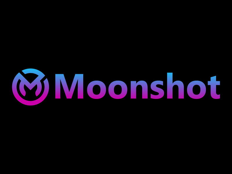 Moonshot logo design by mewlana