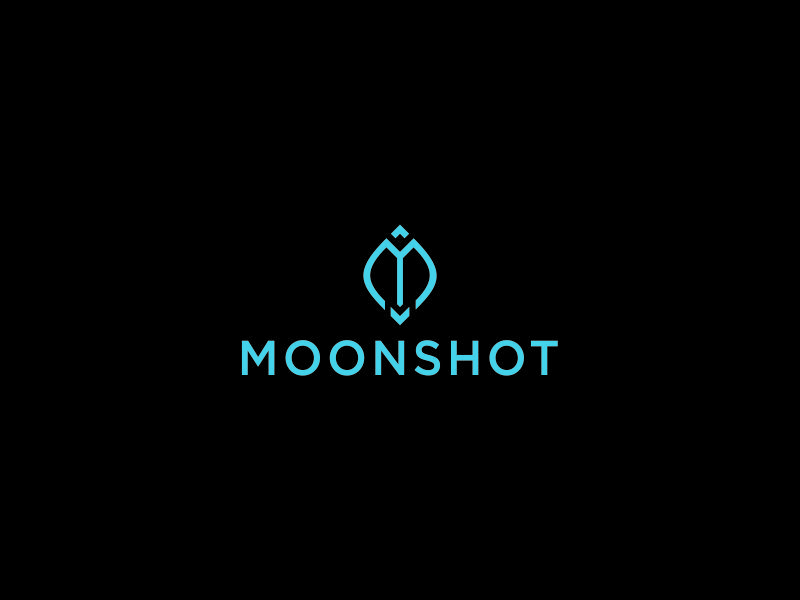 Moonshot logo design by aura