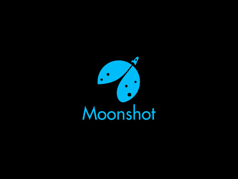 Moonshot logo design by bezalel