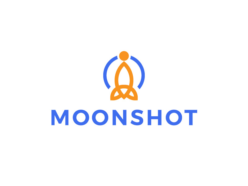 Moonshot logo design by Doublee