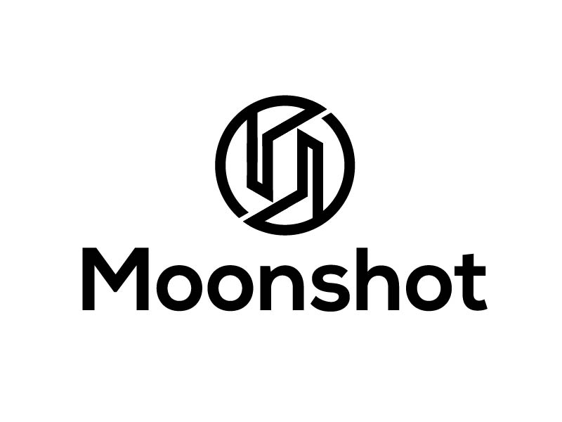 Moonshot logo design by superbeam