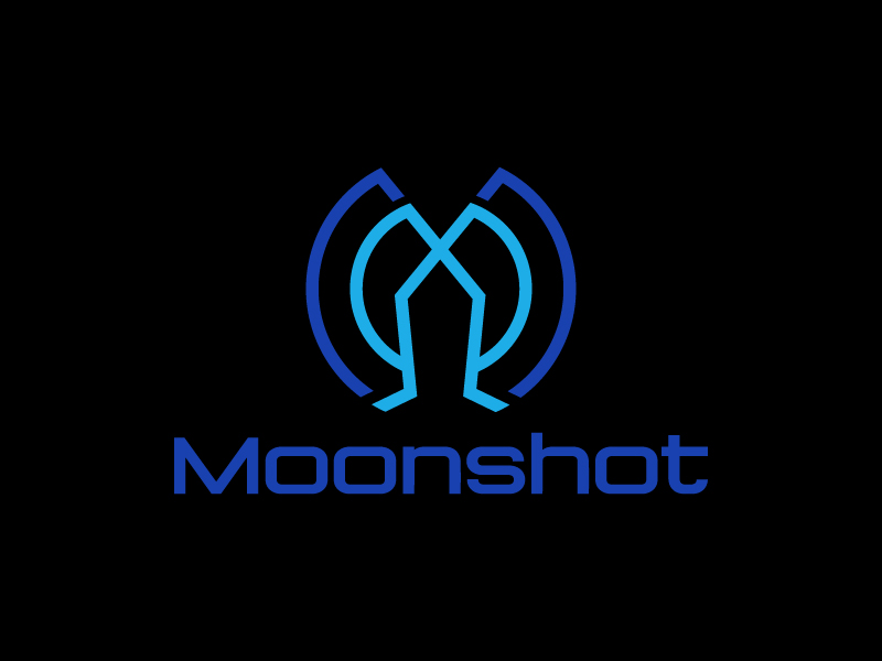 Moonshot logo design by MUSANG