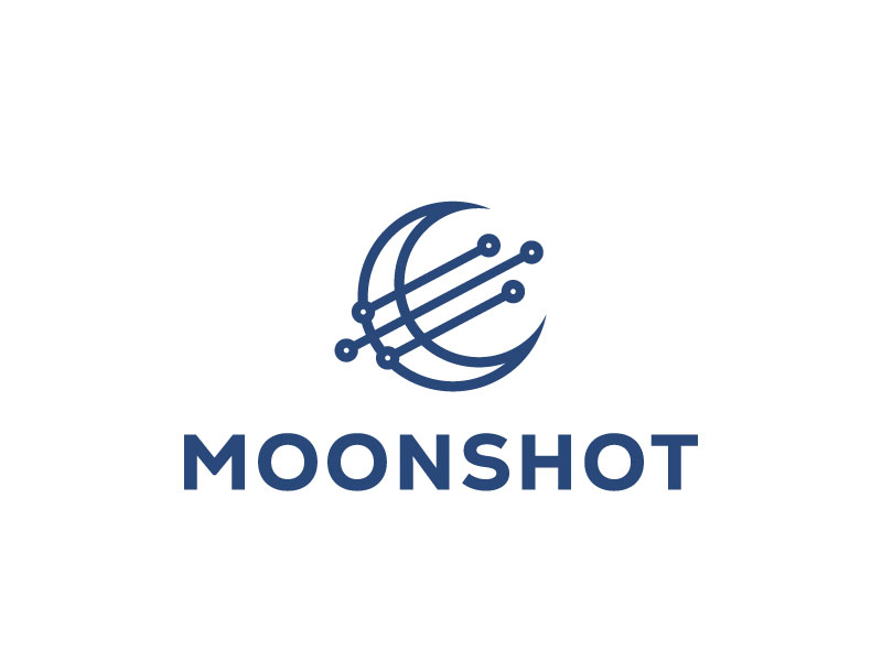 Moonshot logo design by jaize