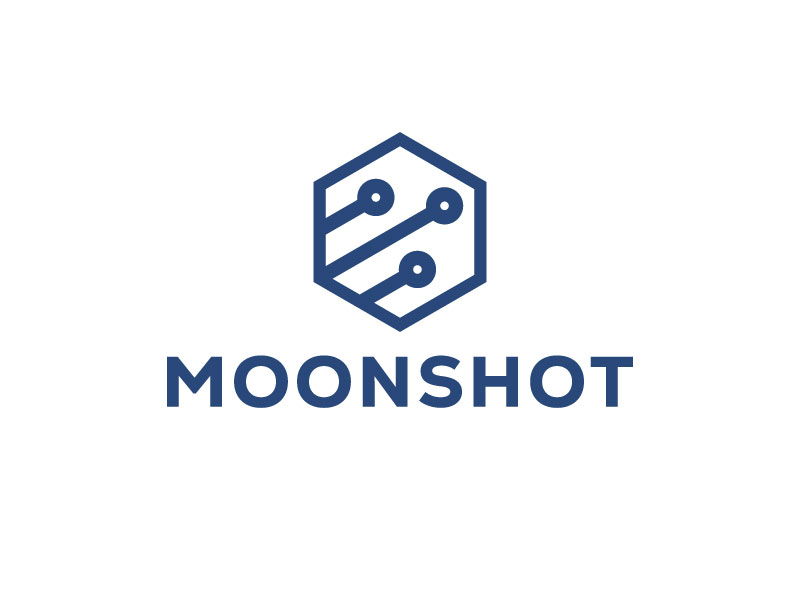 Moonshot logo design by jaize