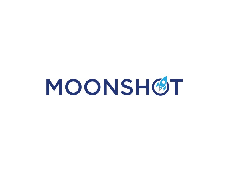 Moonshot logo design by sheilavalencia