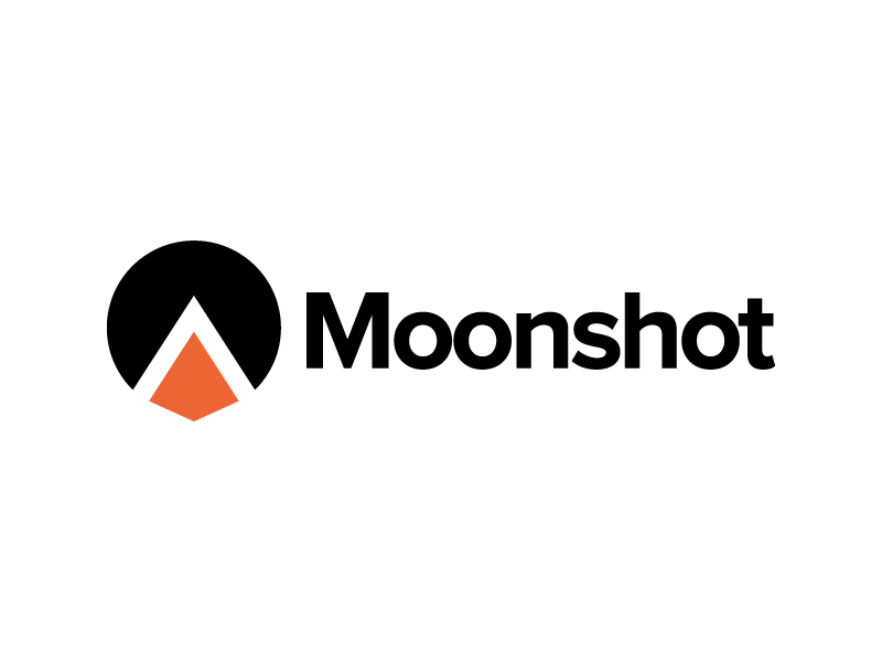 Moonshot logo design by jonggol