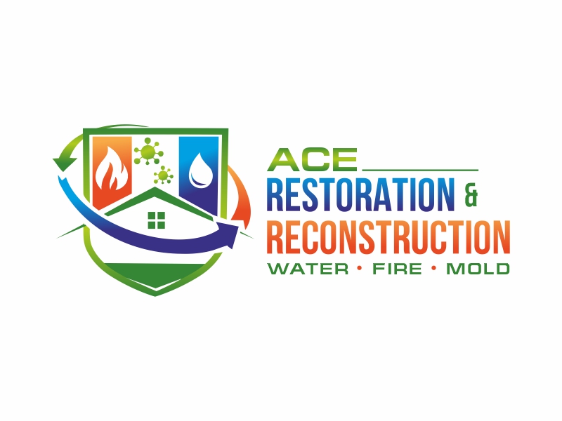 Ace Restoration logo design by ruki