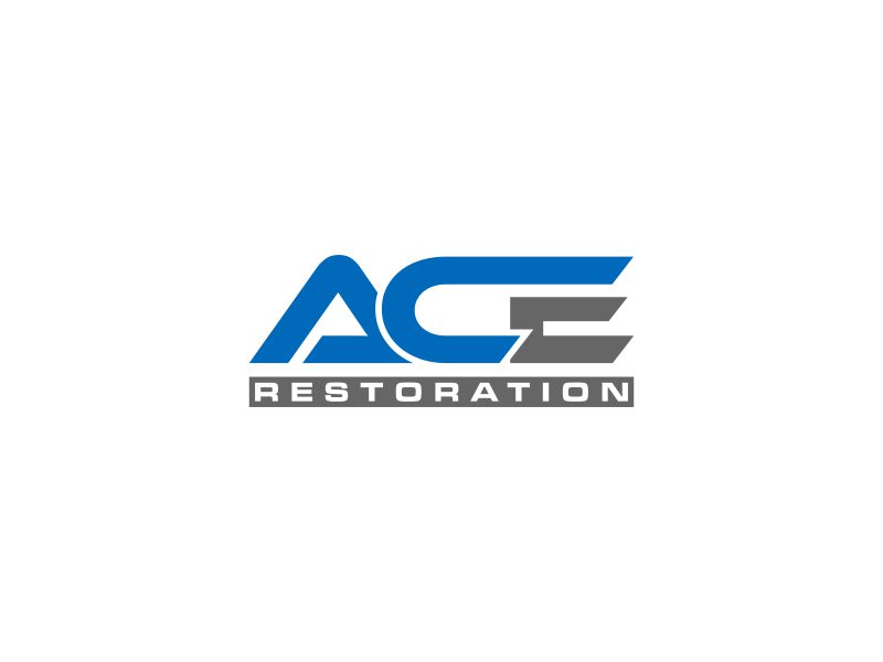 Ace Restoration logo design by Gedibal