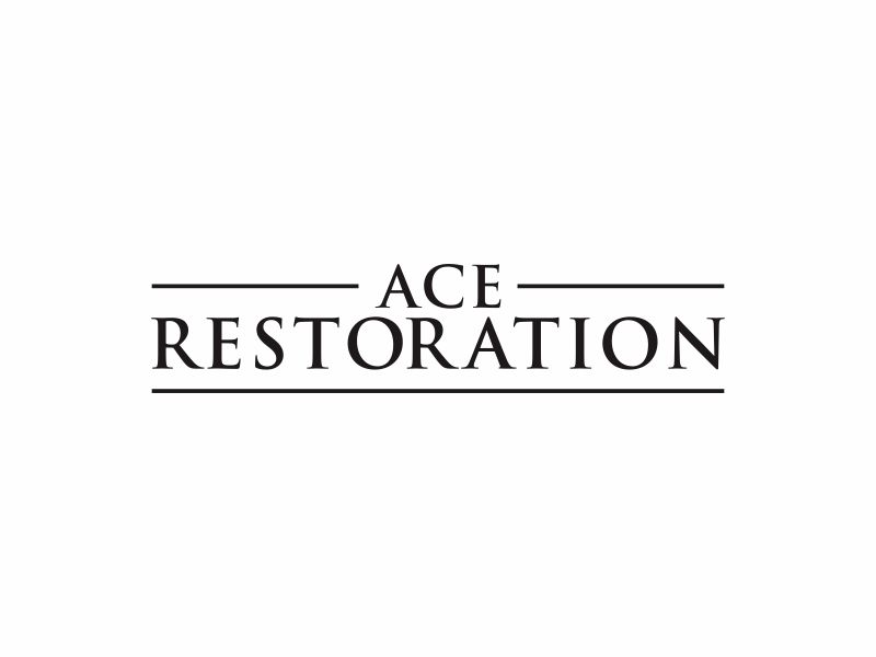 Ace Restoration logo design by muda_belia