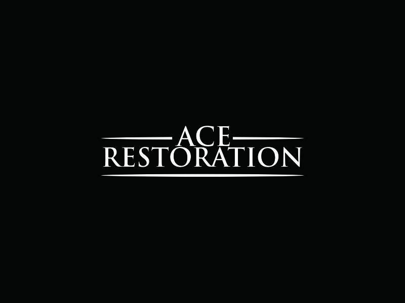 Ace Restoration logo design by BintangDesign