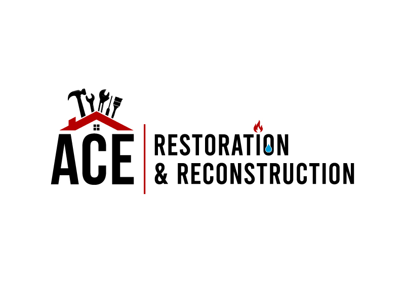 Ace Restoration logo design by BrainStorming