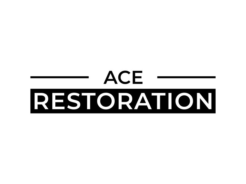 Ace Restoration logo design by artery