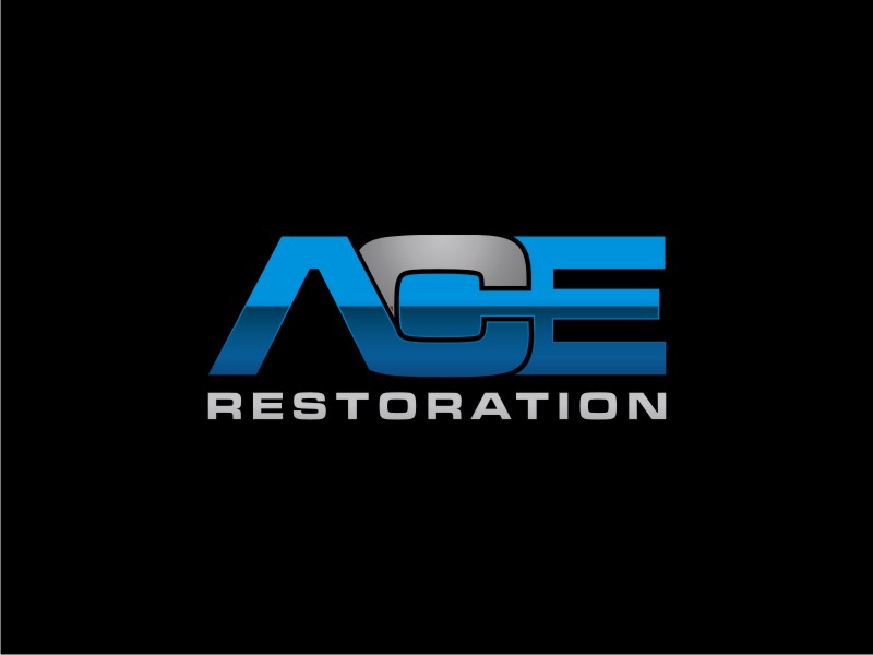 Ace Restoration logo design by sabyan