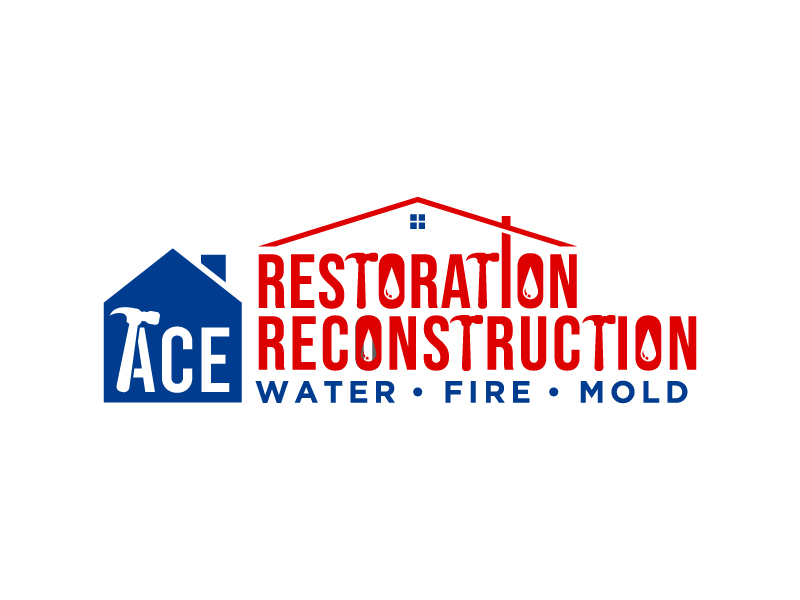 Ace Restoration logo design by sakarep