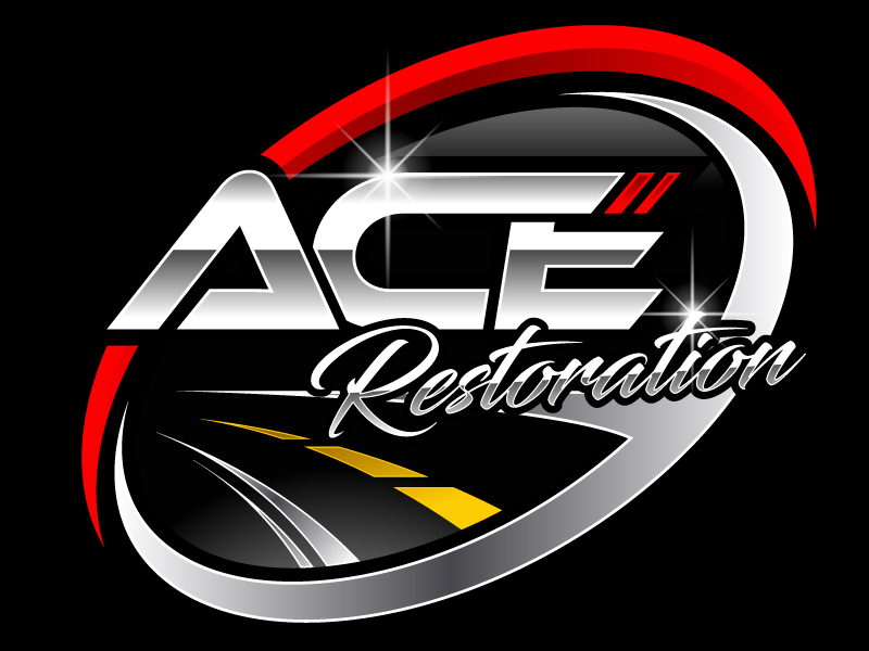 Ace Restoration logo design by Vins
