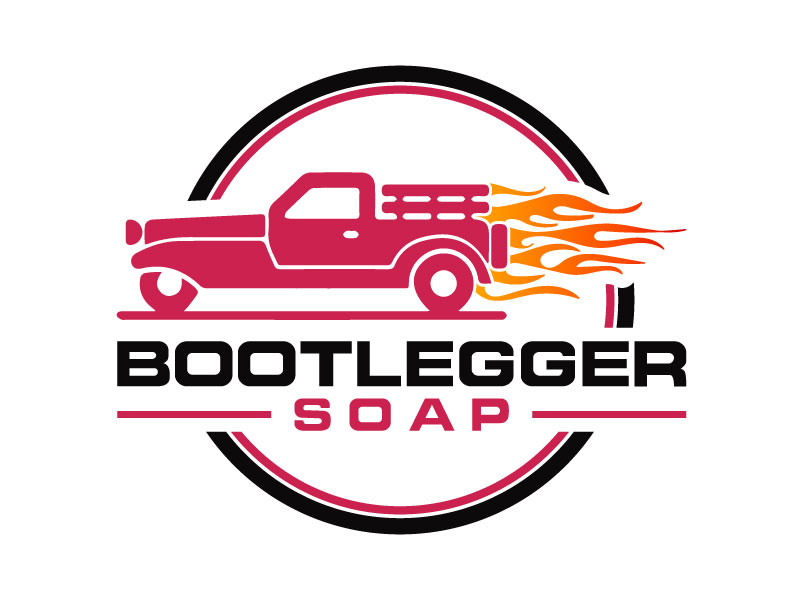 Bootlegger Soap logo design by aryamaity
