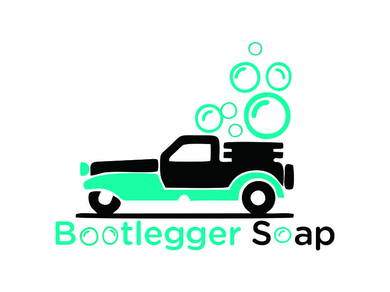Bootlegger Soap logo design by FaniLa