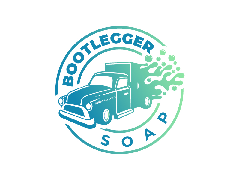 Bootlegger Soap logo design by MUSANG