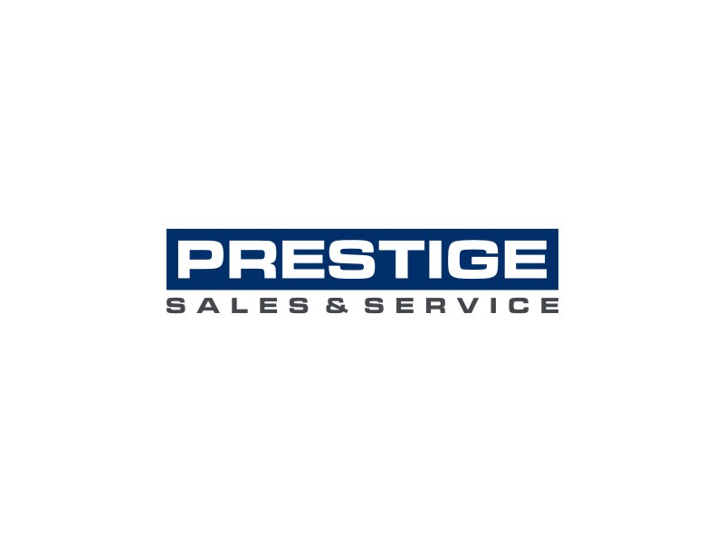 Prestige Sales & Service logo design by alby