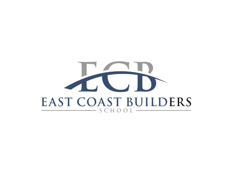 East Coast Builders School logo design by Artomoro