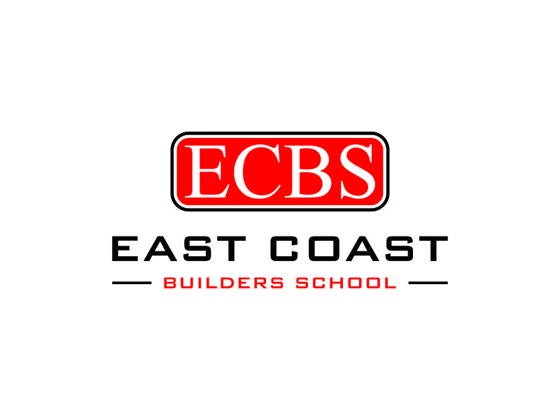 East Coast Builders School logo design by bomie