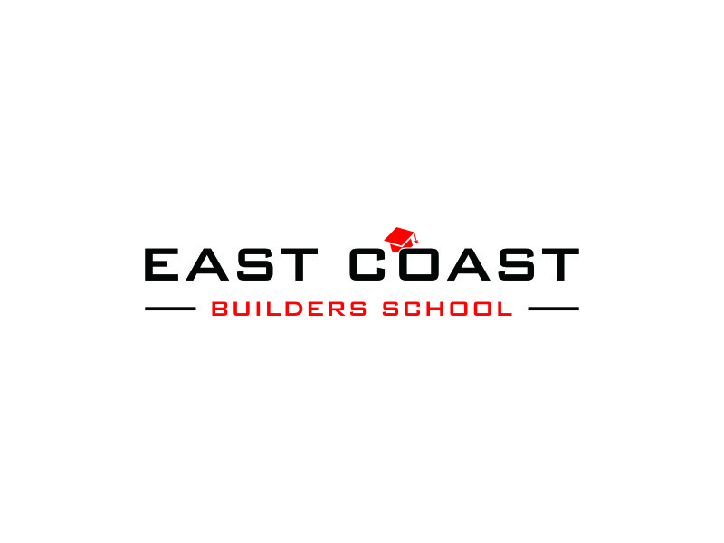 East Coast Builders School logo design by bomie