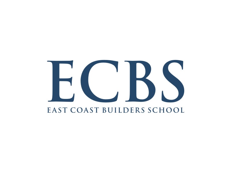East Coast Builders School logo design by Artomoro
