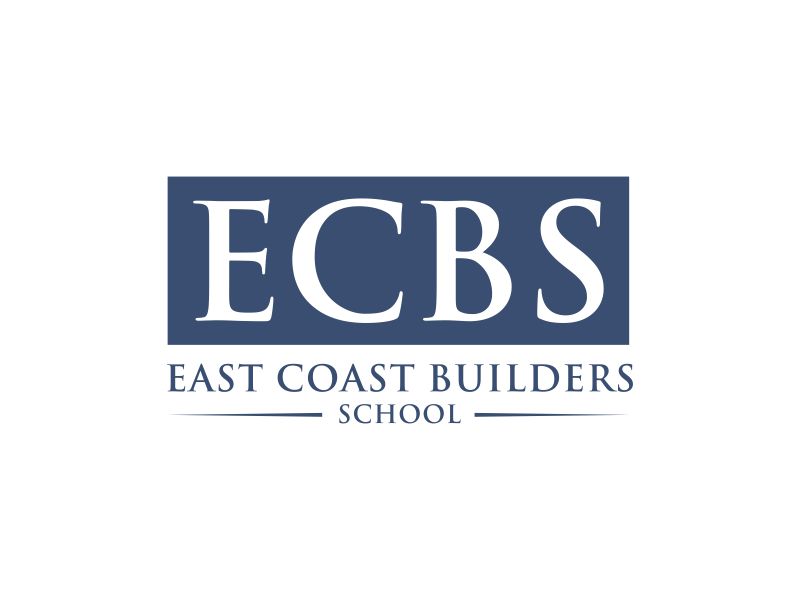 East Coast Builders School logo design by qonaah