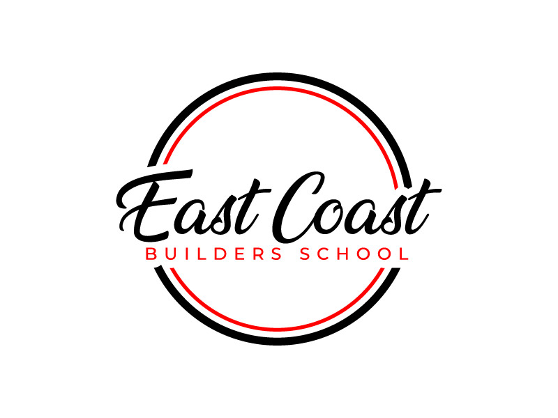 East Coast Builders School logo design by M Fariid