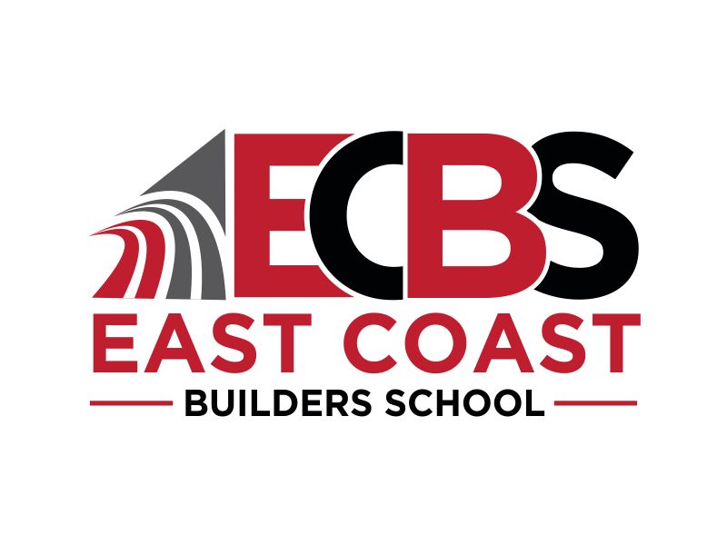 East Coast Builders School logo design by paundra