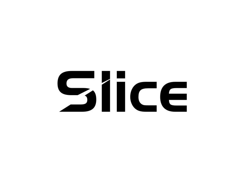 Slice logo design by Neng Khusna