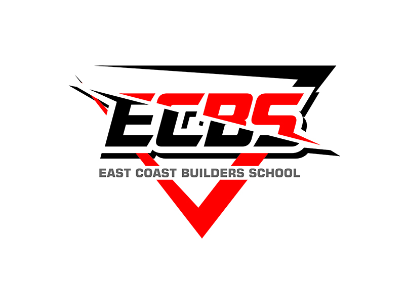 East Coast Builders School logo design by gitzart