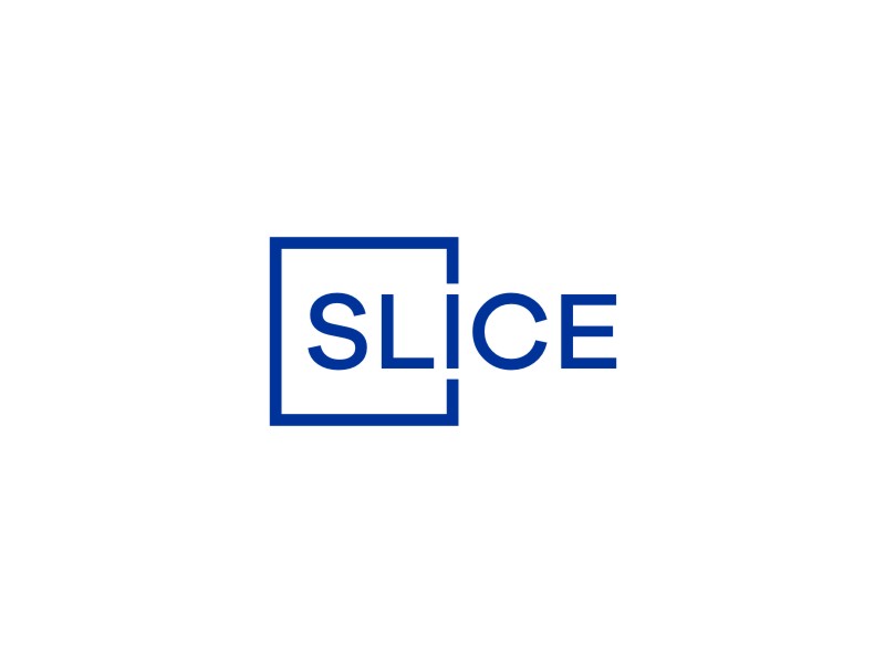 Slice logo design by Artomoro