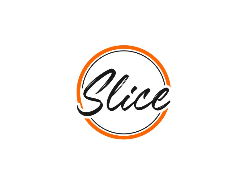 Slice logo design by Artomoro