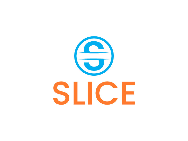 Slice logo design by aryamaity