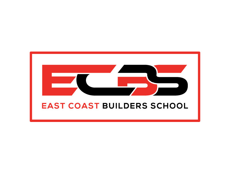 East Coast Builders School logo design by subrata