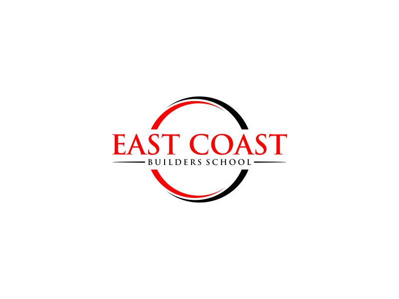 East Coast Builders School logo design by Gedibal