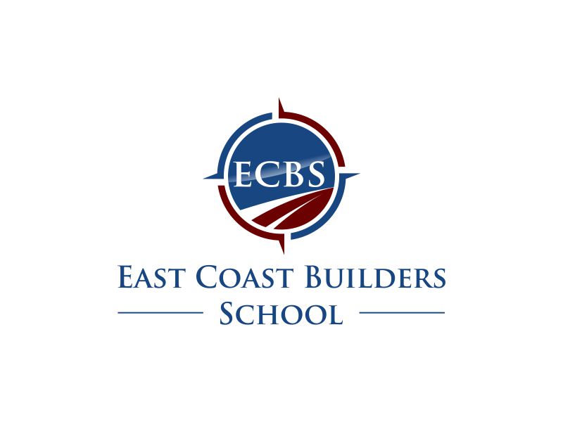 East Coast Builders School logo design by paseo