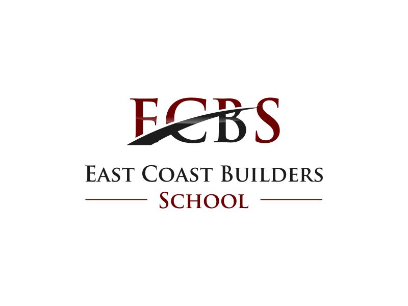 East Coast Builders School logo design by paseo