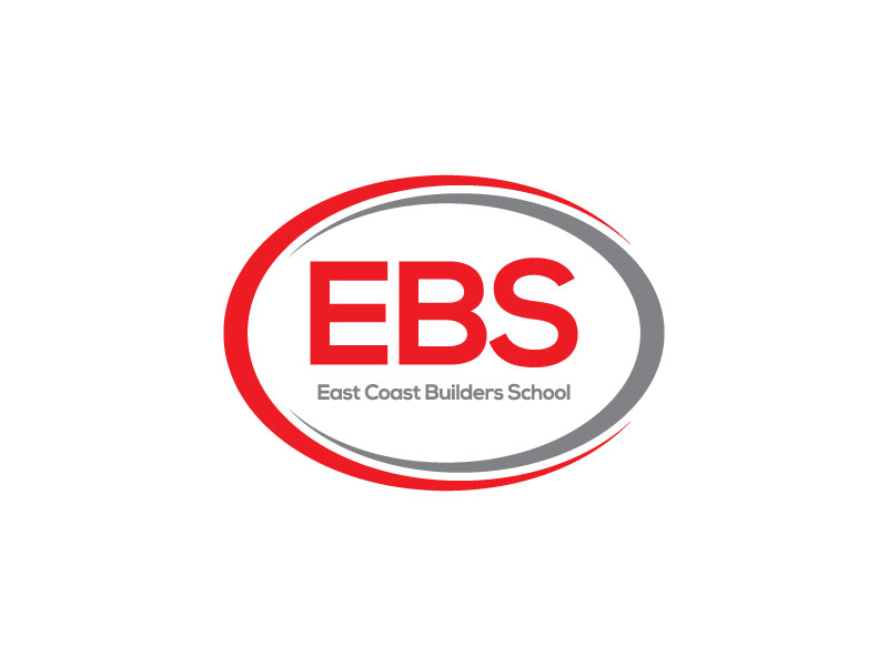 East Coast Builders School logo design by zakdesign700