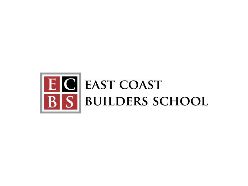East Coast Builders School logo design by oke2angconcept