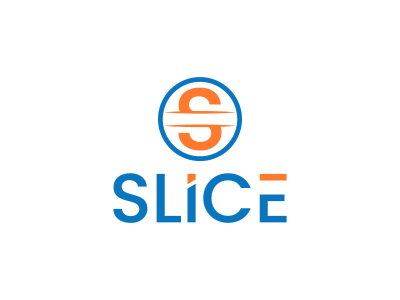 Slice logo design by aryamaity