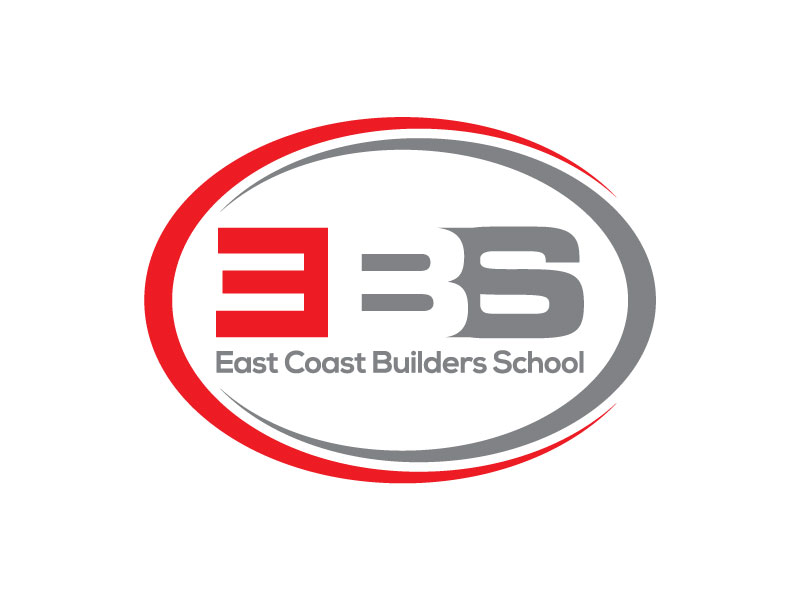 East Coast Builders School logo design by zakdesign700