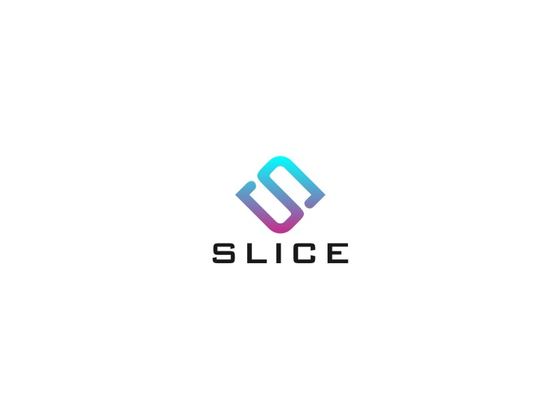 Slice logo design by Artomoro