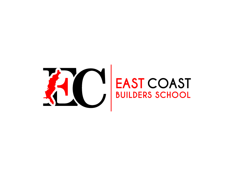 East Coast Builders School logo design by ronmartin