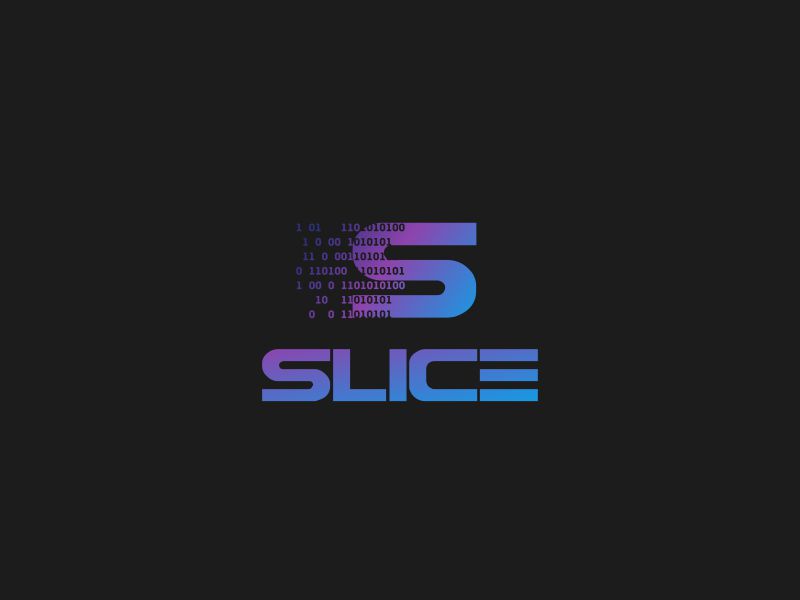 Slice logo design by paseo